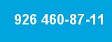 926 460-87-11